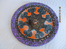 Alter großer 70er Jahre Teller  Wandteller Durchmesser 38cm,  2,2Kg