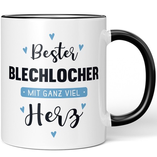 Bester blechlocher mit - bester, ganz