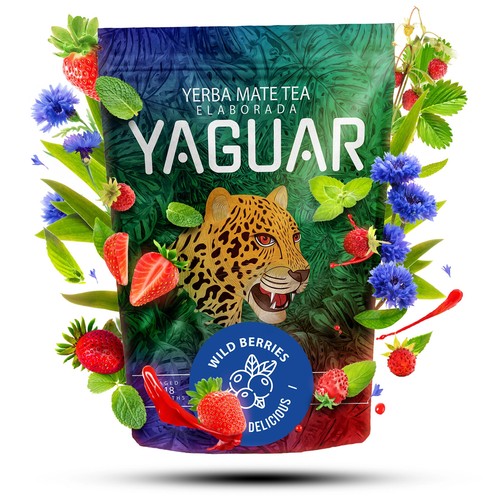 Mate tee yaguar wild - mate,