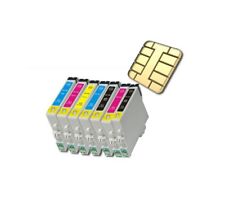 7x Druckerpatronen kompatibel für Epson R200 R220 R300 R320 kein original Epson)