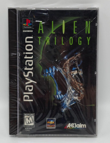 Alien trilogy ps1 longbox sony - trilogy,