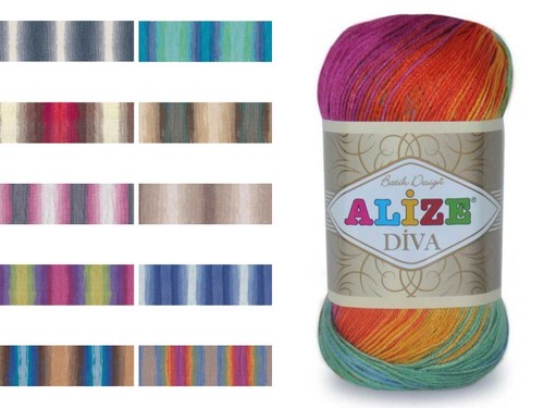 Alize diva batik wolle silk - wolle,