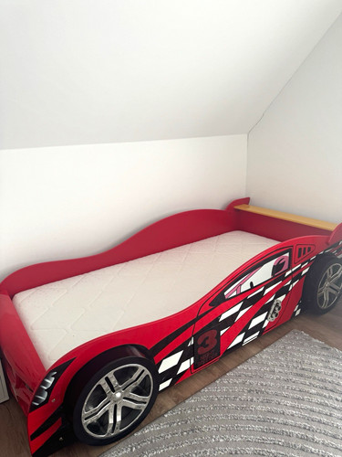 Kinderbett 90x200cm aus holz - aus,