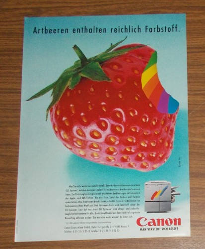 Seltene werbung canon clc - seltene, 300
