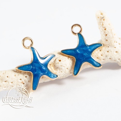 Schmuck anhänger seestern - 2x,