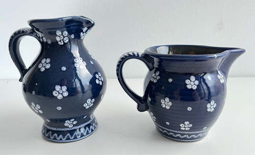 Gmundner keramik dirndl blau - keramik,