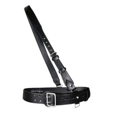 Sam Browne Gürtel SCHWARZ