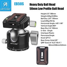 50mm Low Profile Tripod Head