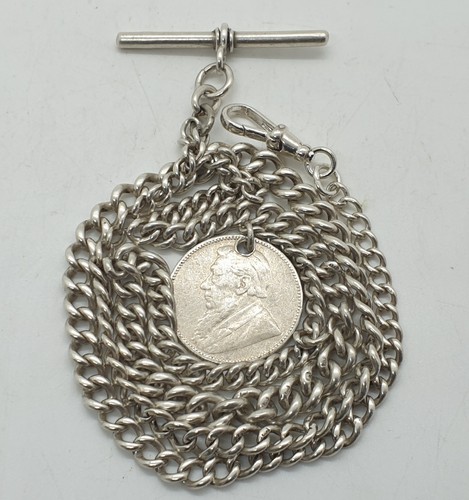 Sterling silber albert kette - silber,