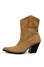 ZARA Echtleder Stiefeletten