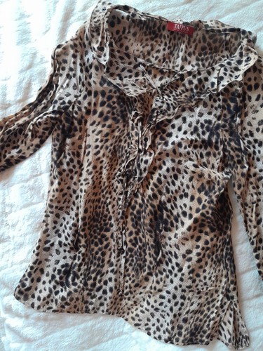 Taifun bluse animalprint - taifun,