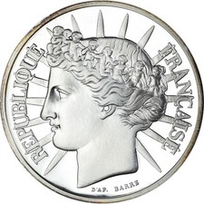 Münze, Frankreich, 100