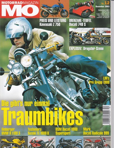 Motorrad magazin dezember 2003 - motorrad,