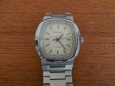 Poljot Handaufzug Herrenarmbanduhr 60er 70er Jahre (B)