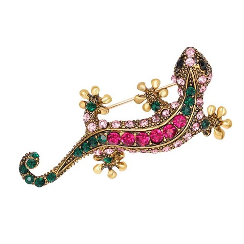 Strass chamäleon eidechse - strass,