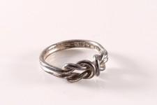 Ring Silber 925 Knoten datiert