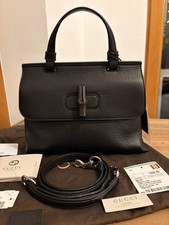 Gucci Schwarz Bamboo Daily Top