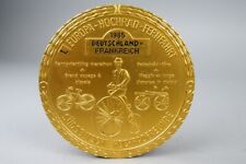 Plakette - 1 Europa Hochrad Fernfahrt - Süddeutsche Hochradfreunde 