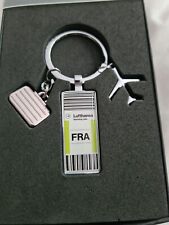 Lufthansa - Schlüsselanhänger - Metall, Koffer, FRA, Frankfurt, Metall, neu, OVP