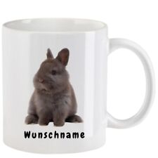 Tasse mit Kaninchen  - mit