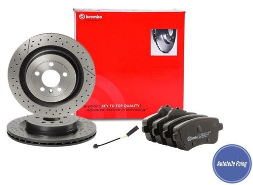 Brembo bremsensatz hinten - bremsensatz, wk