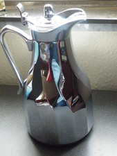 neuwertige Alfi Isolierkanne Karat Thermoskanne 1 L Chrom Vintage 2 x benutzt 