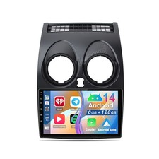 128G Für Nissan Qashqai J10 2007-2016 Carplay GPS Navi Autoradio Android 14 BT