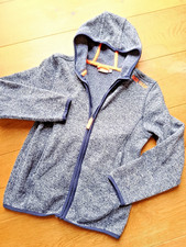 Fleecejacke blau Gr. 134/140