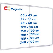 Whiteboard Magnetisch 120x90cm