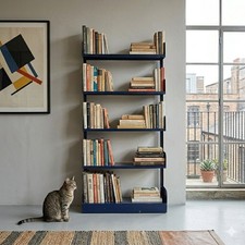 Vintage Bücherregal Blaues