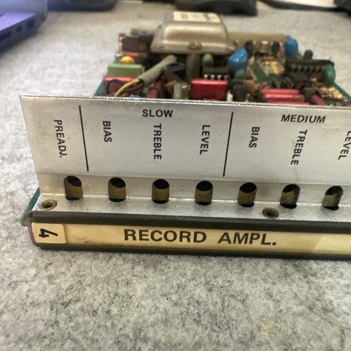 Studer 167 711 - studer, record