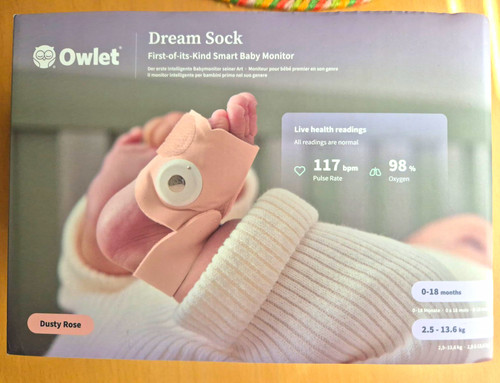 Owlet dream sock smart baby - dream,
