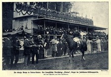 Baden-Baden "Biniou" Sieger im Jubiläums-Preis * Historische Memorabile 1908