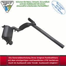 VW Jetta 2,0 TDI Dieselpartikelfilter DPF Rußpartikelfilter Original Austausch