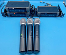 #SE3868# SHURE SM86 PGX2 + PGX4 Receiver wireless microphone *3 Set* GUT