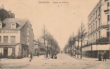 Alte Postkarte 3739 - Feldpost - Charleville Avenue de la Gare - Cafe de la Gare