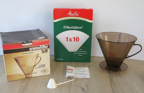 Melitta loch kaffeefilter - melitta, 1-loch