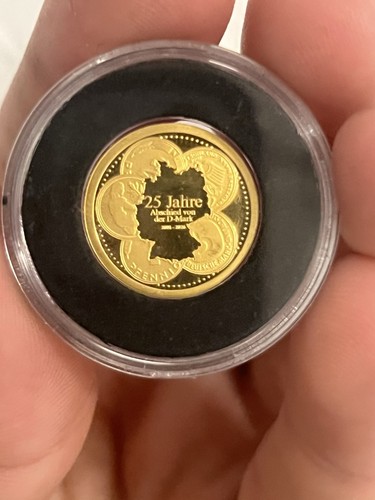 Gold gedenkmedaille 25 - gold-gedenkmedaille, „25