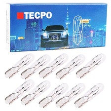 50x TECPO GLASSOCKEL BIRNE INNENRAUM TACHO BELEUCHTUNG W2x4.6d 12V 1.2W LAMPE