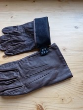 Lederhandschuhe Braun Leder