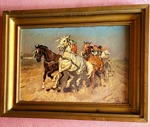 Original ölgemälde jános - Ölgemälde,