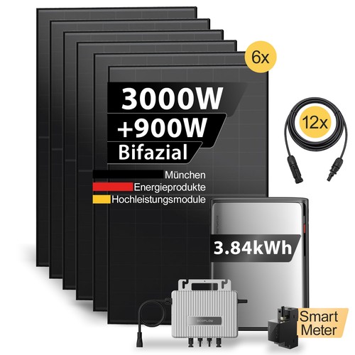 Balkonkraftwerk 3000watt mit - balkonkraftwerk,