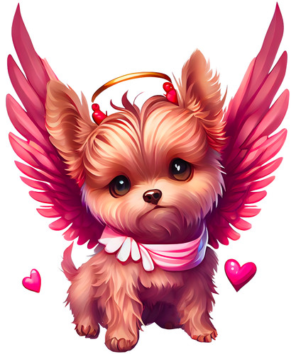 Yorkshire terrier auto - 2x,