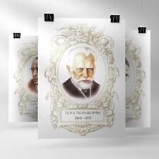 6 Russian Komponist Poster Plakat Art Musik Print Set DIN A3