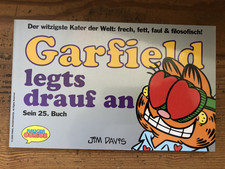 Garfield legt es drauf an 25. Buch Jim Davis Krüger Comics Z 0-1 Nichtraucher
