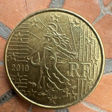 Frankreich 10 Euro Cent Münze 2010 Umlaufmünze Sammelmünze Kursmünze Gedenkmünze