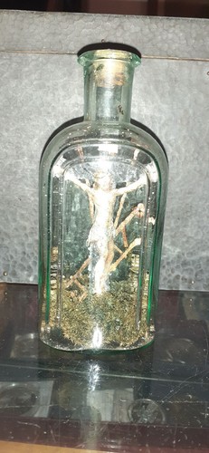 Antik kleine geduldsflasche - antik,
