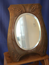 Tischspiegel Jugendstiel