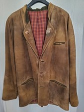 Hirschleder Trachtenjacke von Meindl, Größe 54 in braun, sehr guter Zustand