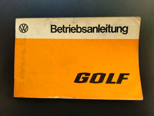 Golf betriebsanleitung - golf,